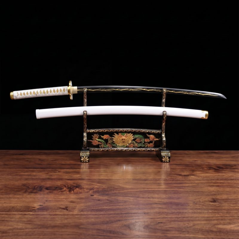 Katana di Zenitsu Agatsuma: Demon Slayer (Ocel Uhlík 1060)
