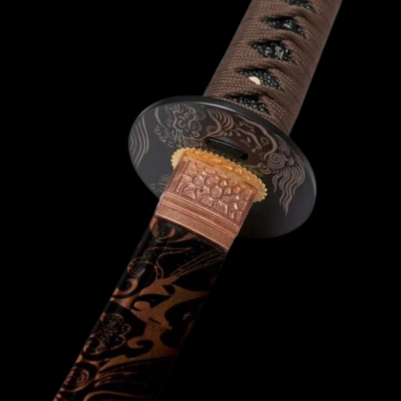 Katana Kintsugi (Ocel Uhlík 1060)