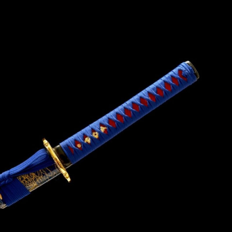 Katana Akigumo (Ocel Damašek Blu)