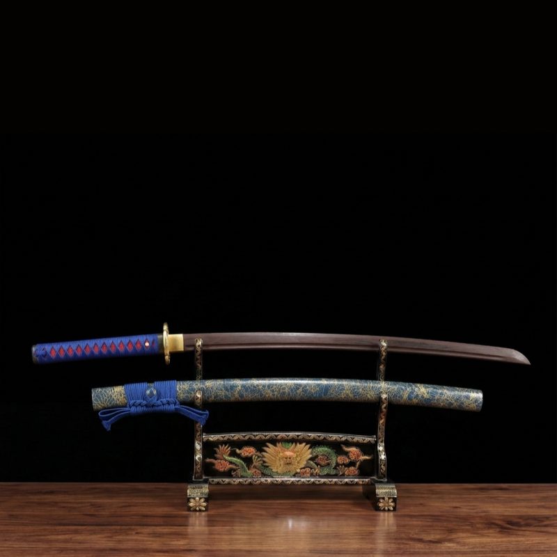 Katana Akigumo (Ocel Damašek Blu)