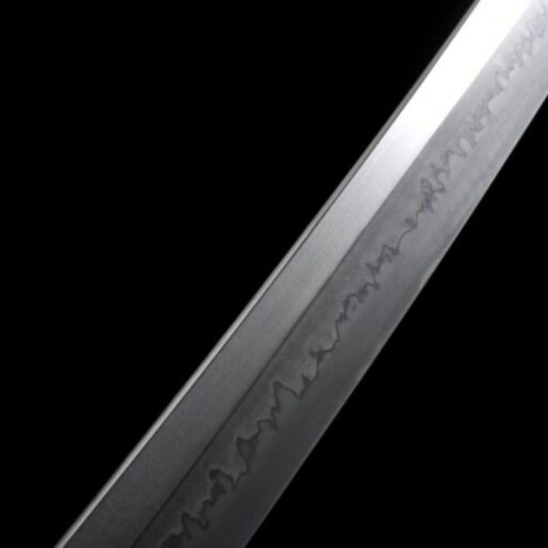 Katana Kogarashi (Ocel T10 con Hamon Autentický "Fiamma")