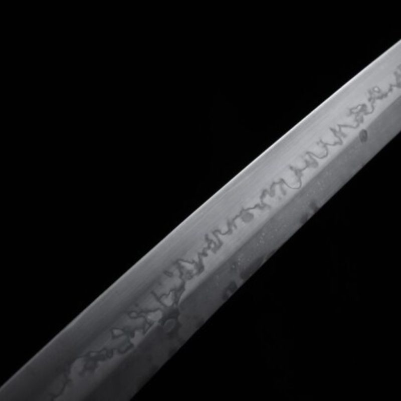 Katana Kogarashi (Ocel T10 con Hamon Autentický "Fiamma")
