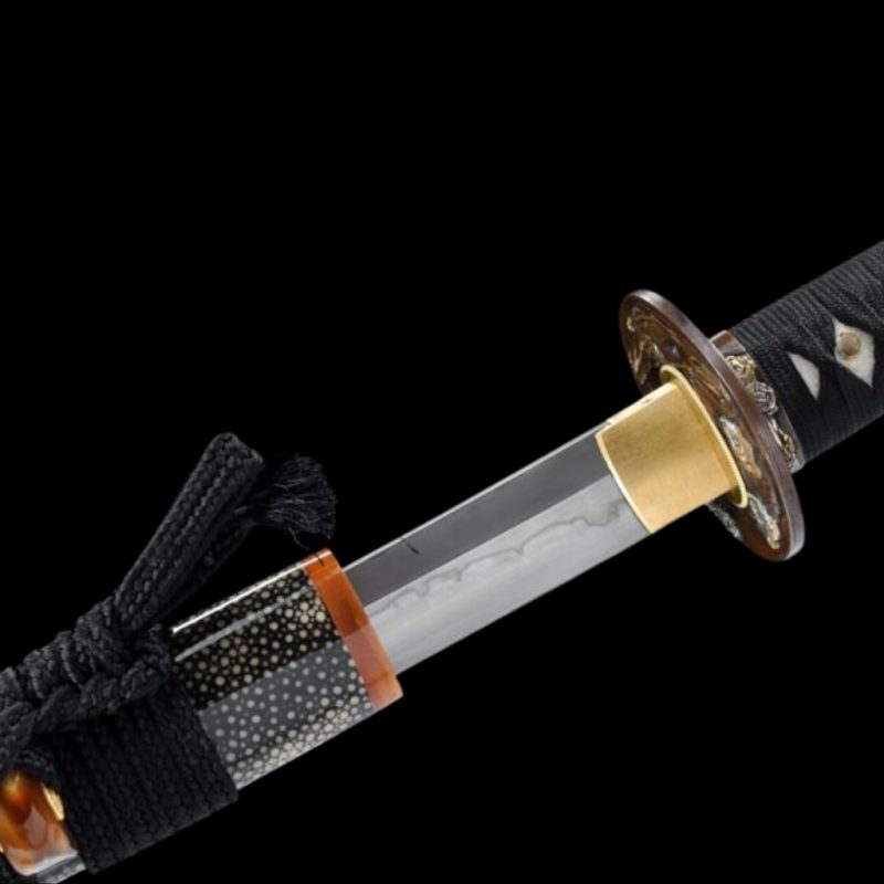 Katana Kogarashi (Ocel T10 con Hamon Autentický "Fiamma")