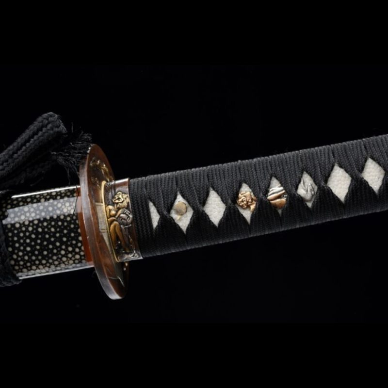 Katana Kogarashi (Ocel T10 con Hamon Autentický "Fiamma")