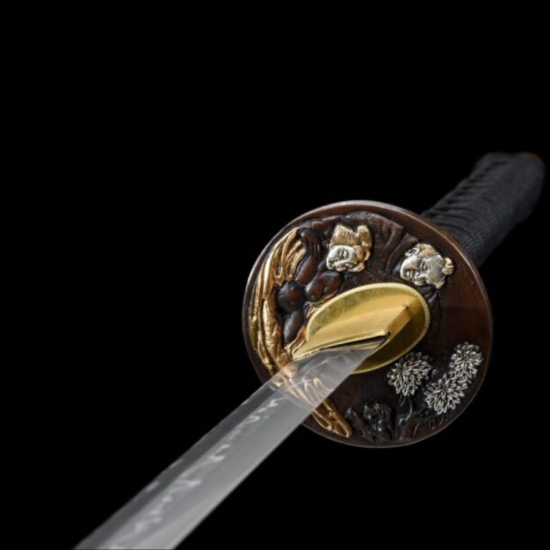 Katana Kogarashi (Ocel T10 con Hamon Autentický "Fiamma")