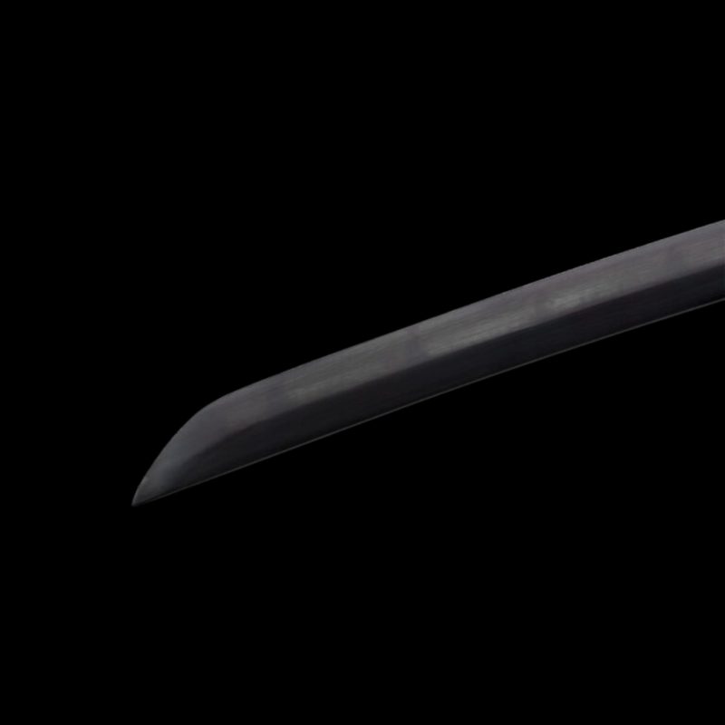 Katana Giyuu Noir V2: Demon Slayer (Ocel Uhlík 1060)