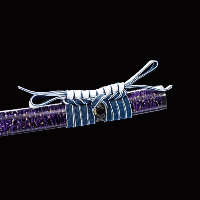 Katana Murasaki (Ocel Damašek con Hamon)