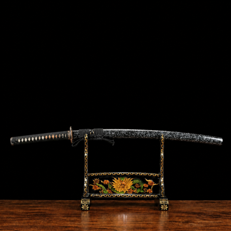 Katana Hibana (Ocel T10 con Hamon Hitatsura)