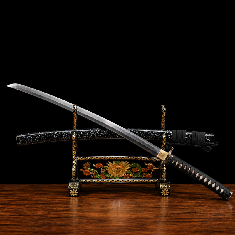 Katana Hibana (Ocel T10 con Hamon Hitatsura)