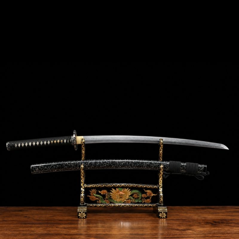 Katana Hibana (Ocel T10 con Hamon Hitatsura)