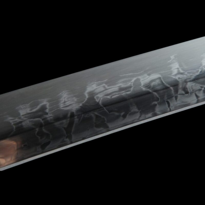 Katana Hibana (Ocel T10 con Hamon Hitatsura)