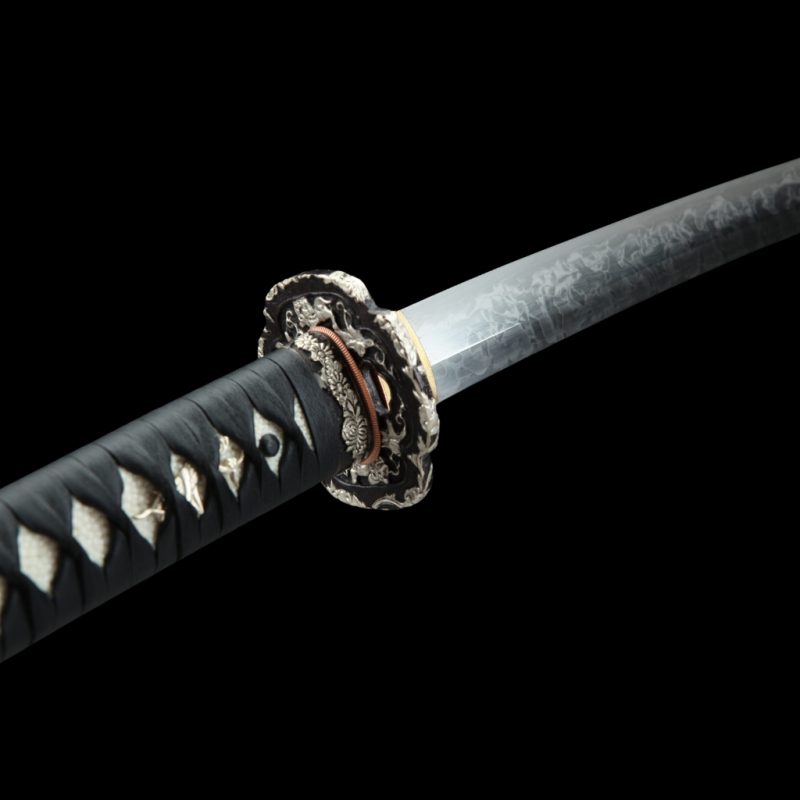Katana Hibana (Ocel T10 con Hamon Hitatsura)