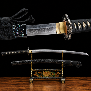 Katana Hibana (Ocel T10 con Hamon Hitatsura)