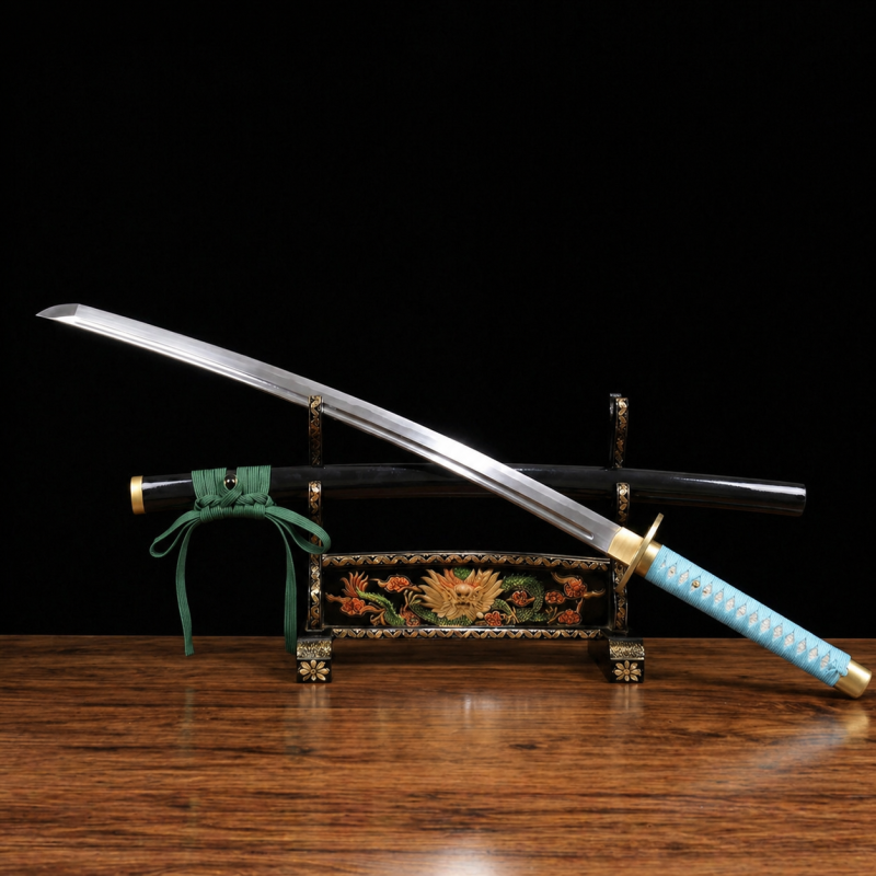 Katana Hyourinmaru: Bleach (Ocel Uhlík 1060)