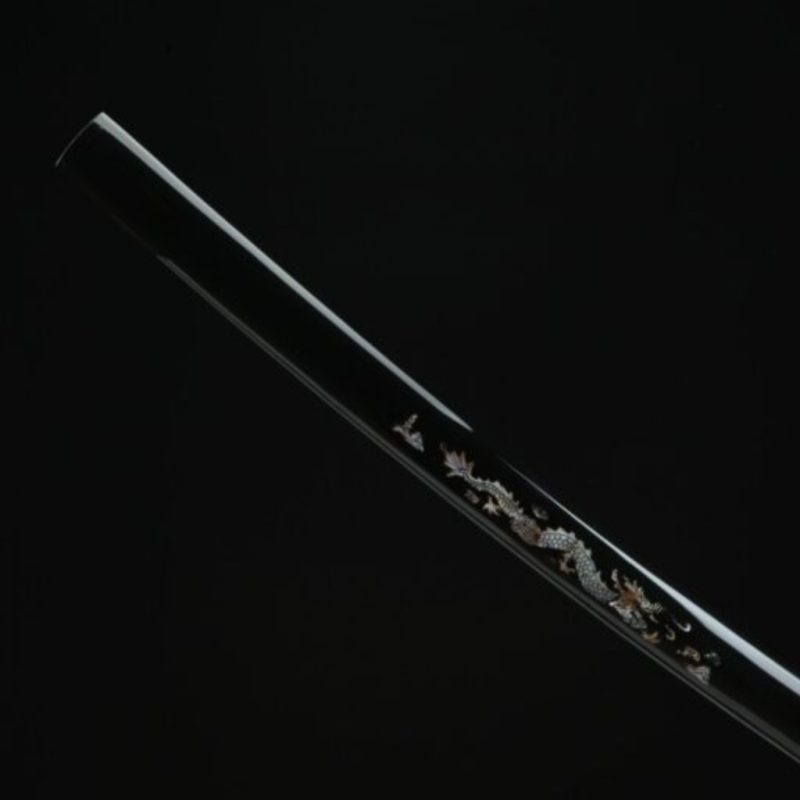 Katana Yuzuki (Ocel Damašek con Hamon Autentický)