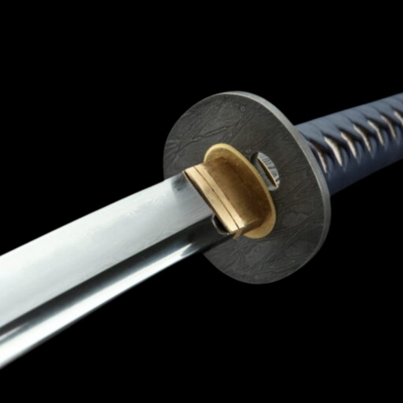 Katana Yuzuki (Ocel Damašek con Hamon Autentický)
