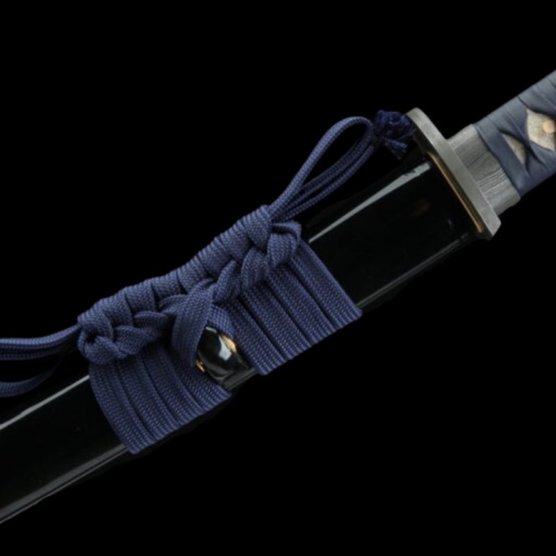 Katana Yuzuki (Ocel Damašek con Hamon Autentický)
