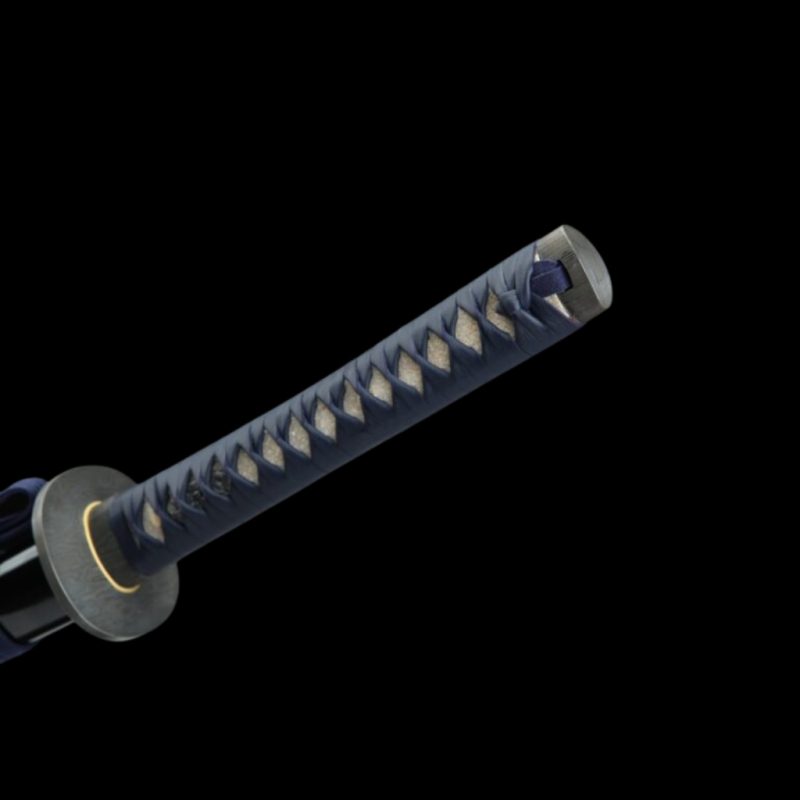 Katana Yuzuki (Ocel Damašek con Hamon Autentický)