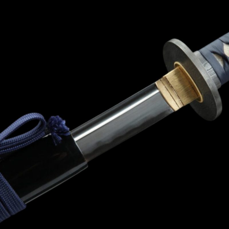 Katana Yuzuki (Ocel Damašek con Hamon Autentický)