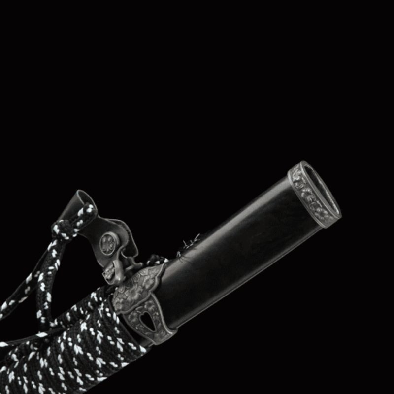 Katana Raikiri (Ocel Damašek con Hamon Autentický)