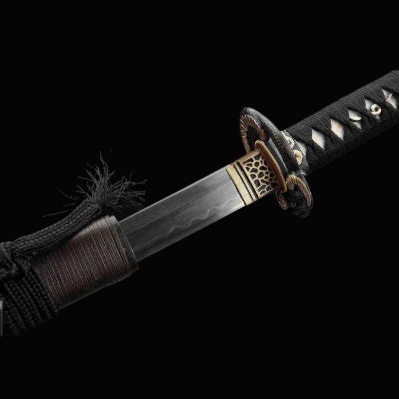 Katana Tsukuyomi (Ocel Damašek con Hamon Autentický)