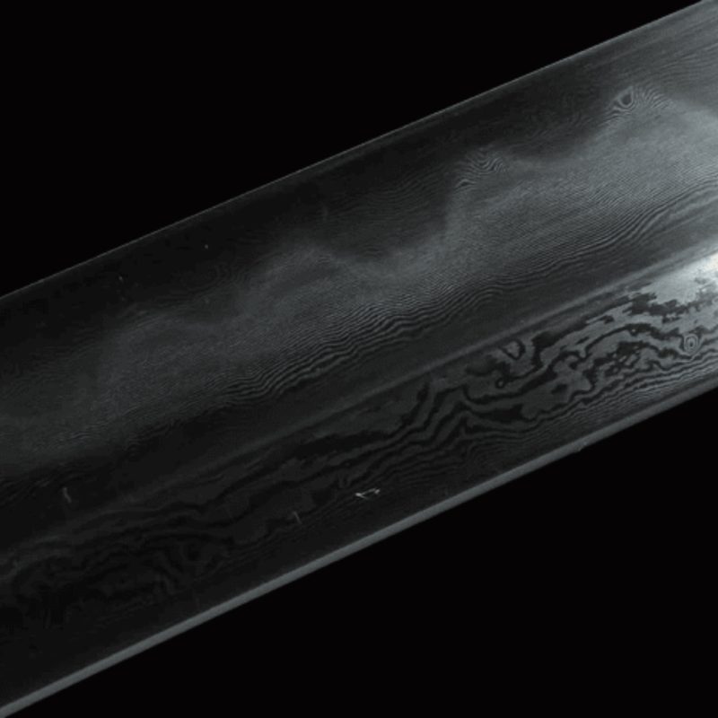 Katana Tsukuyomi (Ocel Damašek con Hamon Autentický)