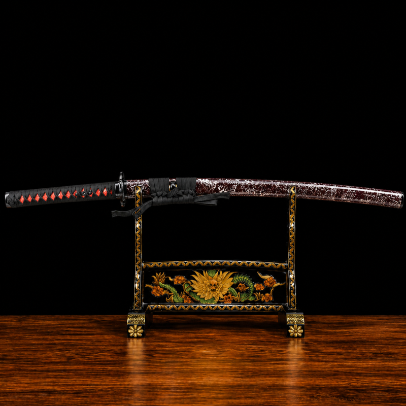 Katana Aoi (Ocel Damašek)