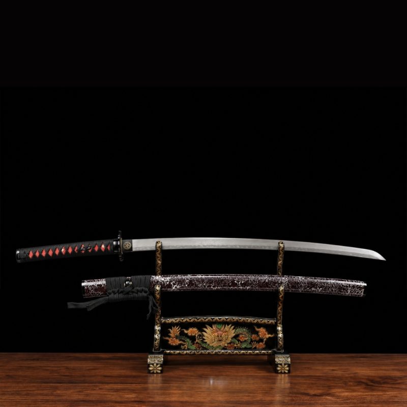 Katana Aoi (Ocel Damašek)