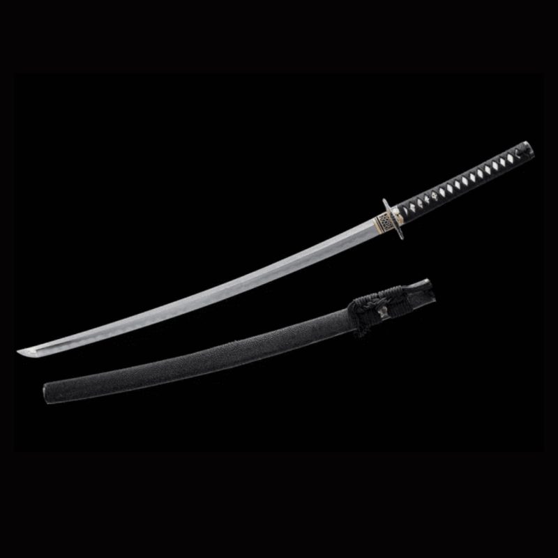 Katana Tsuyu (Anima T10 + Damašek con Hamon Autentický)