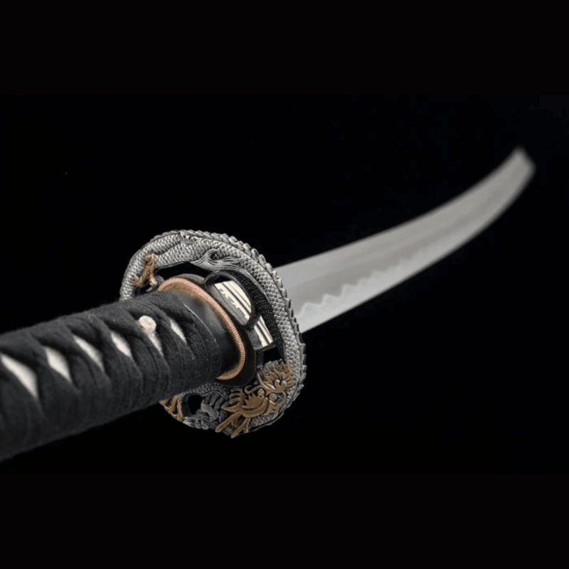 Katana Tsuyu (Anima T10 + Damašek con Hamon Autentický)
