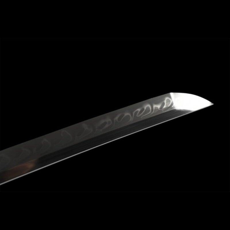 Katana Senka (Ocel T10 con Hamon Autentický e Pelle di Razza)