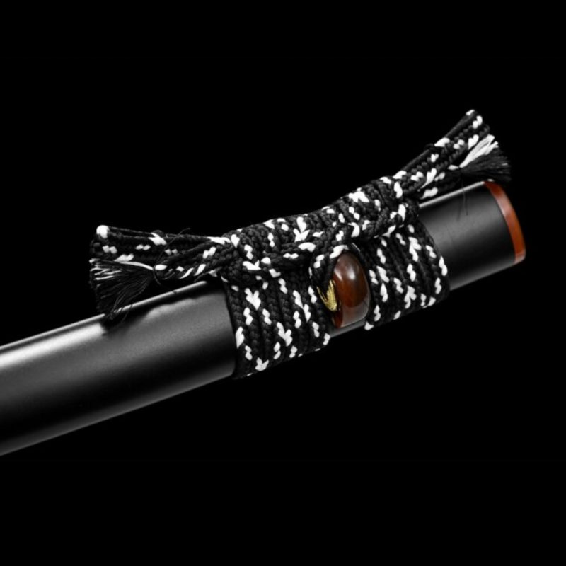 Katana Senka (Ocel T10 con Hamon Autentický e Pelle di Razza)