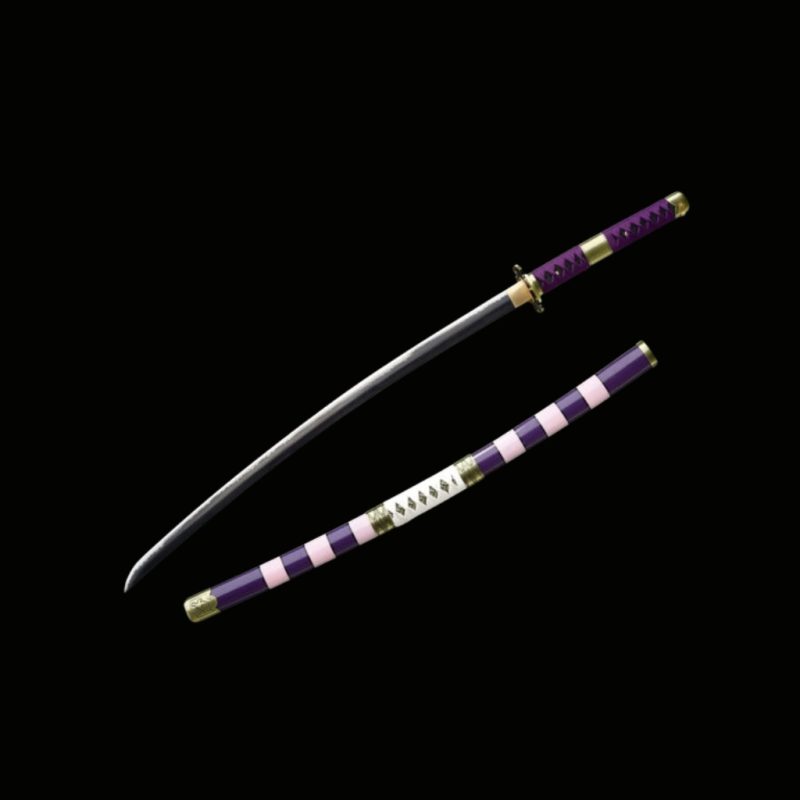 Katana Zoro Nidai Kitetsu: One Piece (Ocel Uhlík 1060)