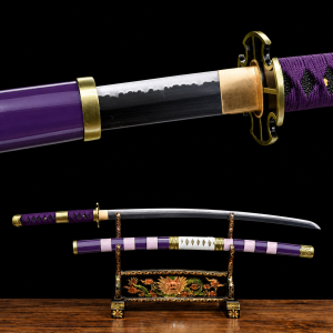 Katana Zoro Nidai Kitetsu: One Piece (Ocel Uhlík 1060)