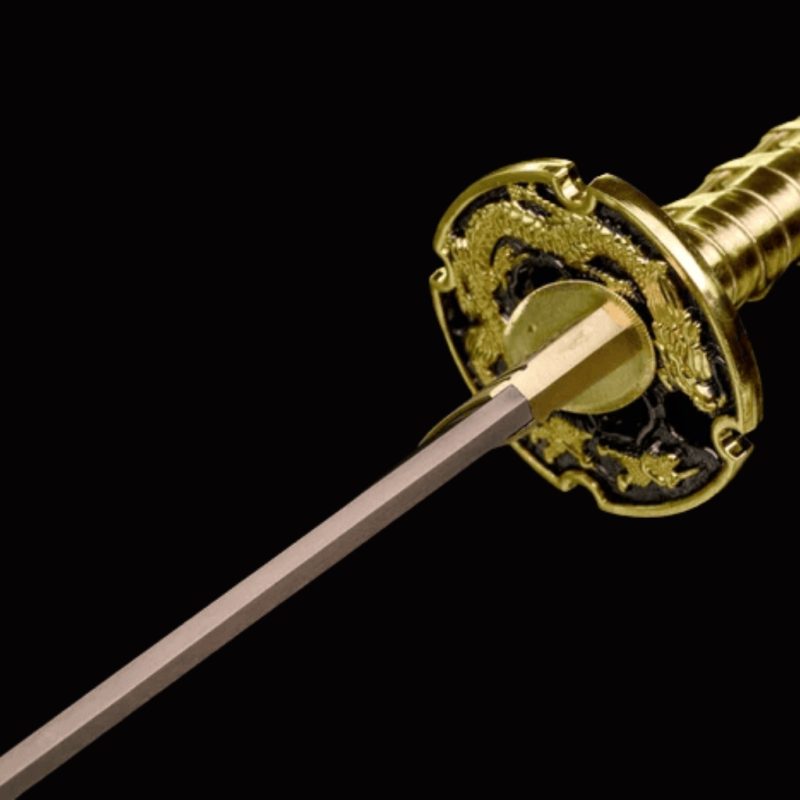 Katana Akatombo (Ocel Manganese Dorato)
