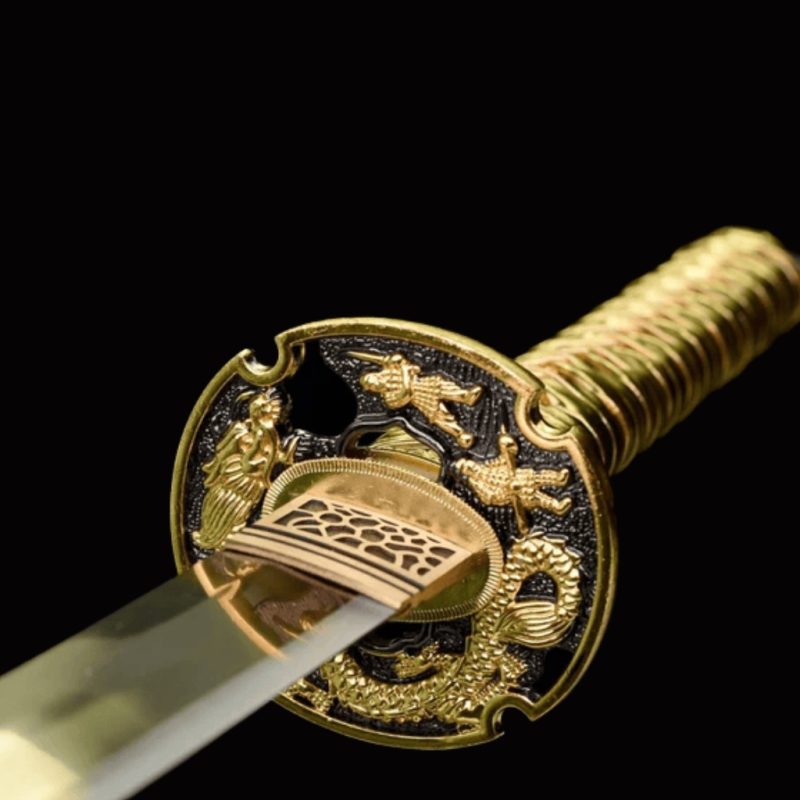 Katana Akatombo (Ocel Manganese Dorato)