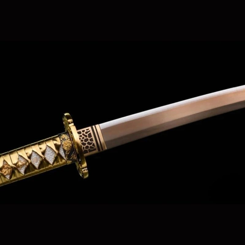 Katana Akatombo (Ocel Manganese Dorato)