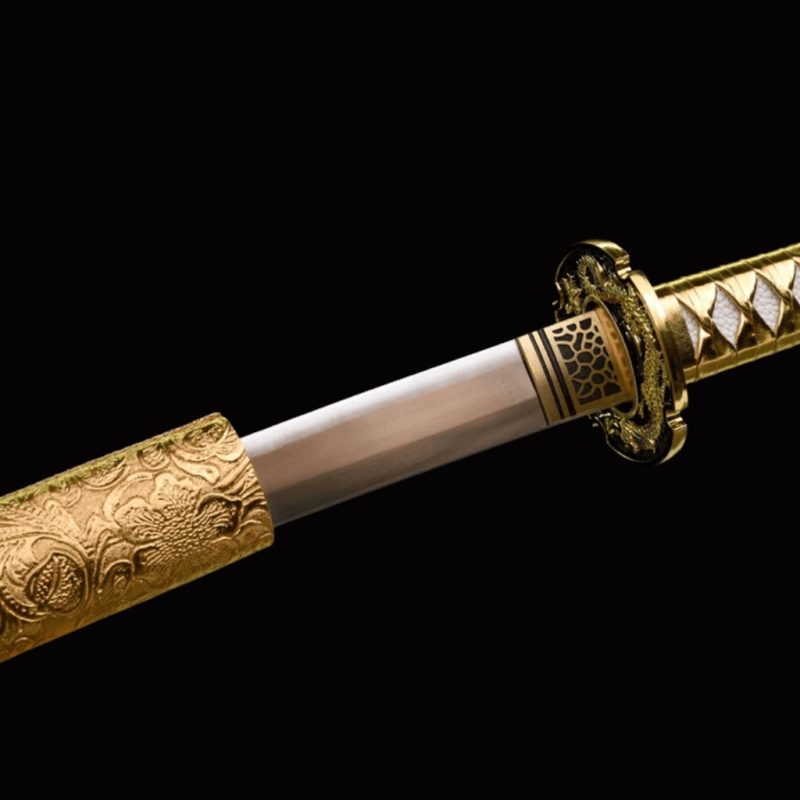 Katana Akatombo (Ocel Manganese Dorato)