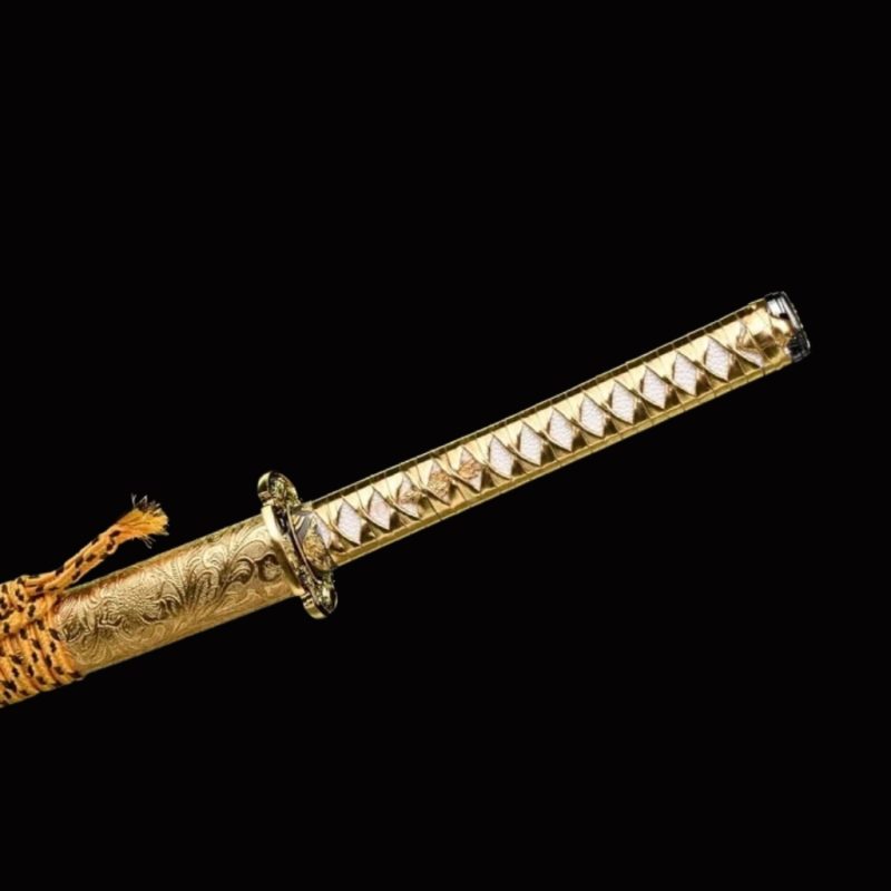 Katana Akatombo (Ocel Manganese Dorato)