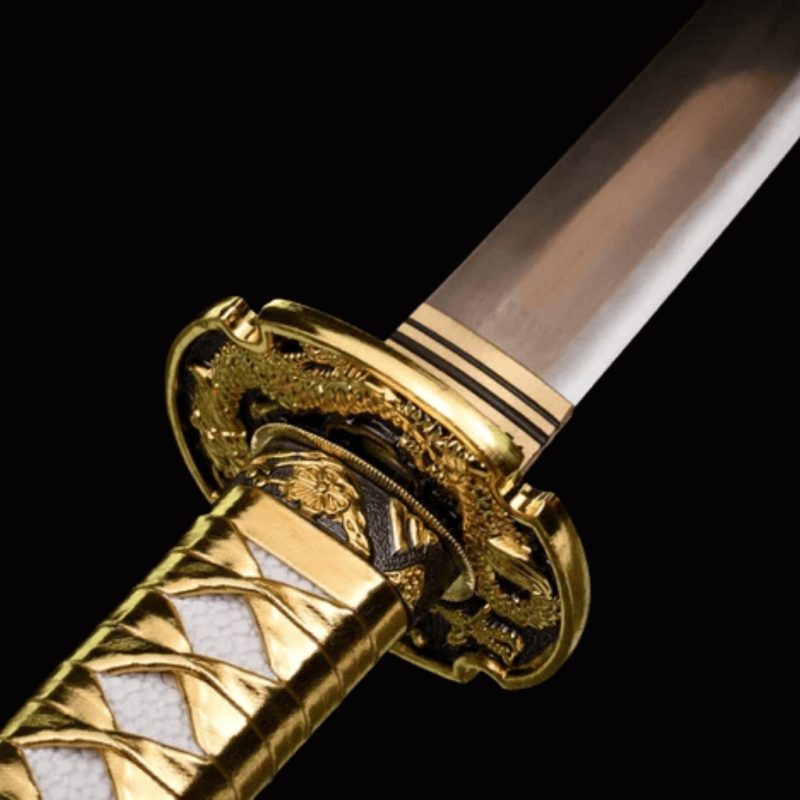 Katana Akatombo (Ocel Manganese Dorato)