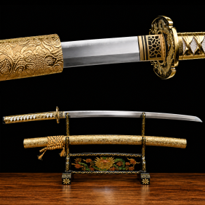Katana Akatombo (Ocel Manganese Dorato)