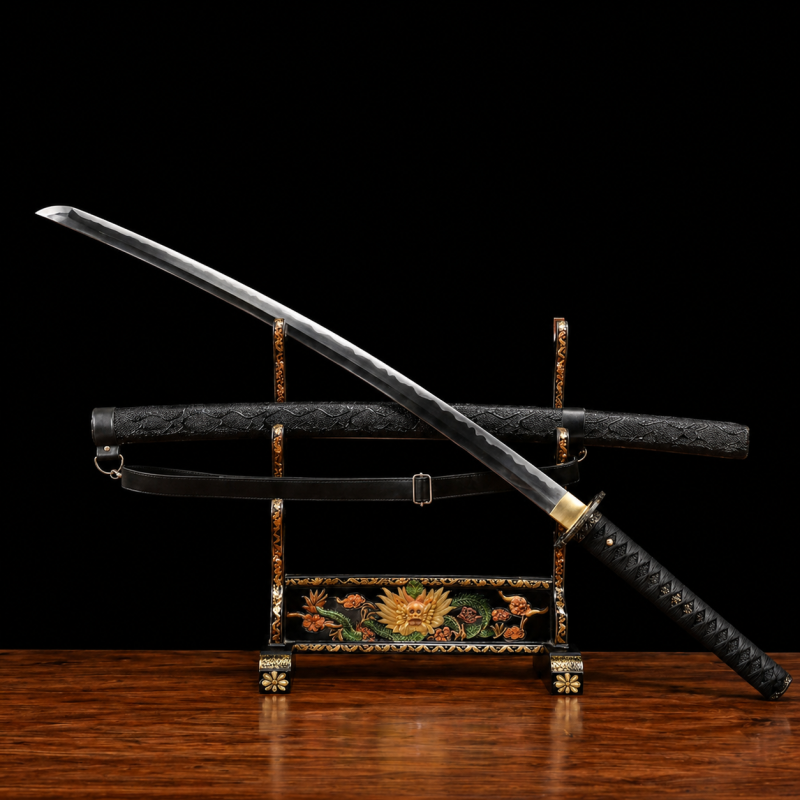 Katana Sazanami (Ocel Uhlík 1060)