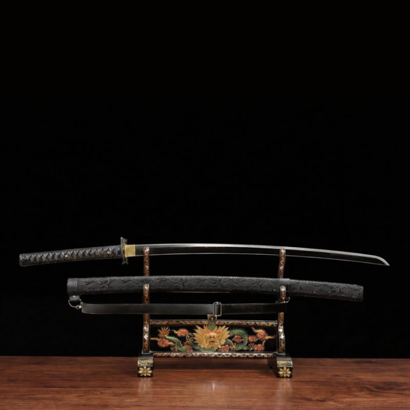 Katana Sazanami (Ocel Uhlík 1060)