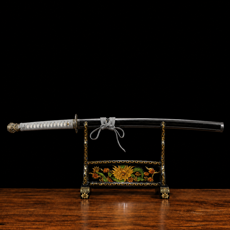 Katana Moonveil: Elden Ring (Ocel Damašek con Hamon Autentický)