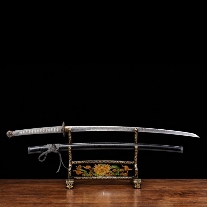 Katana Moonveil: Elden Ring (Ocel Damašek con Hamon Autentický)