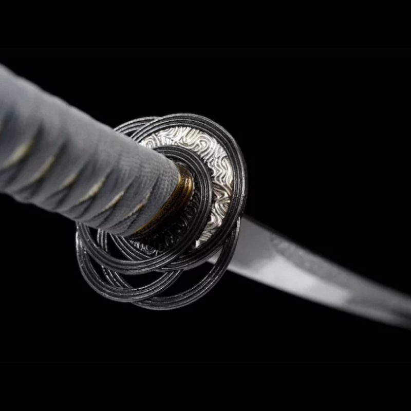 Katana Moonveil: Elden Ring (Ocel Damašek con Hamon Autentický)