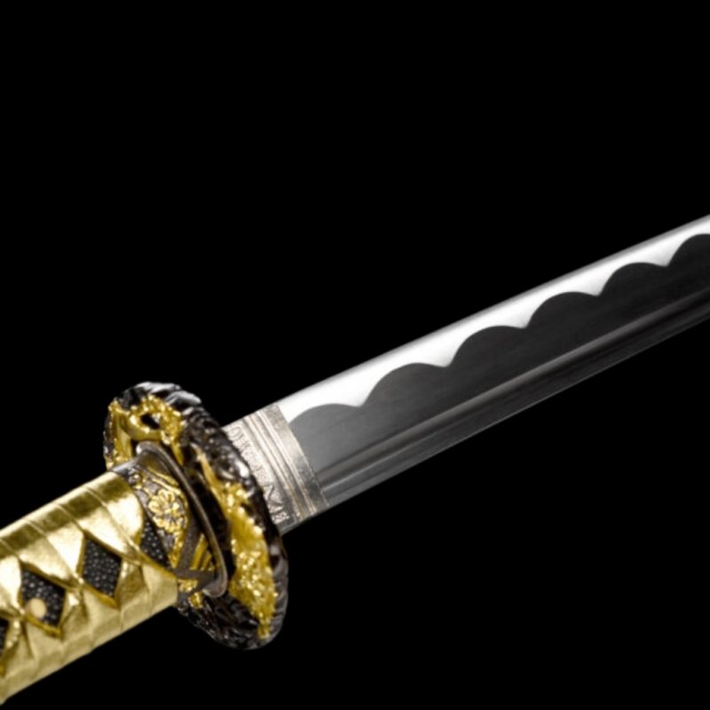 Katana Hagakure (Ocel Uhlík 1060)
