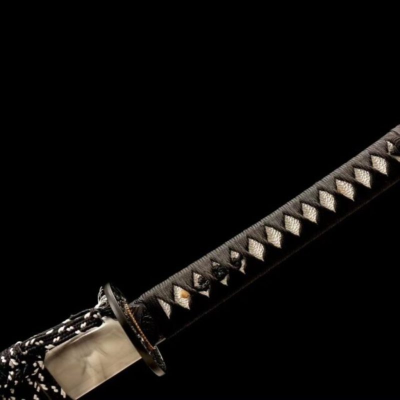 Katana Hayate (Ocel Uhlík 1060 con Hamon Autentický)