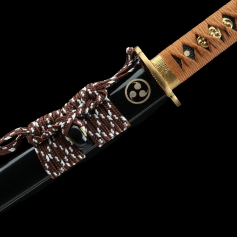 Katana Reiken (Ocel T10 con Vera Pelle di Razza)