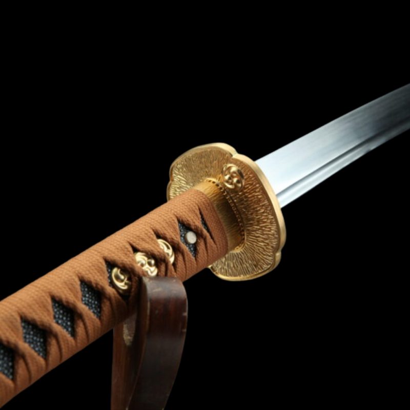 Katana Reiken (Ocel T10 con Vera Pelle di Razza)